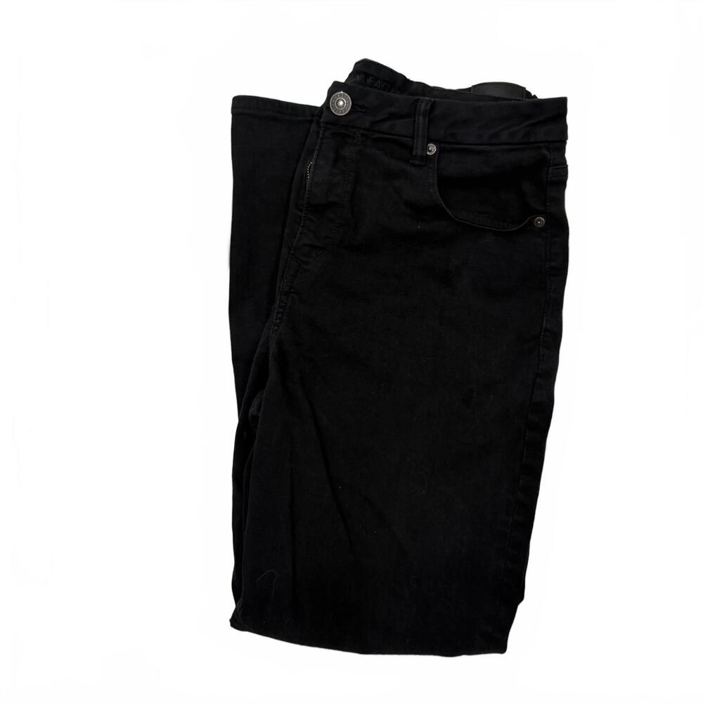 American Eagle Women's Black Jeans Size 16 Regular